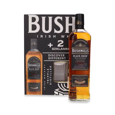 Виски Black Bush Set 0.7L