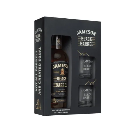Виски Jameson Black со 2 Чаши