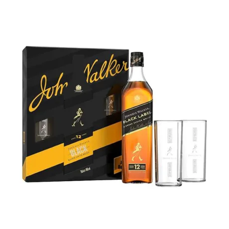 Виски Johnnie Walker Black со чаши